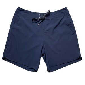 GG2- Women’s Large LG Navy Blue Board Shorts Swimwear